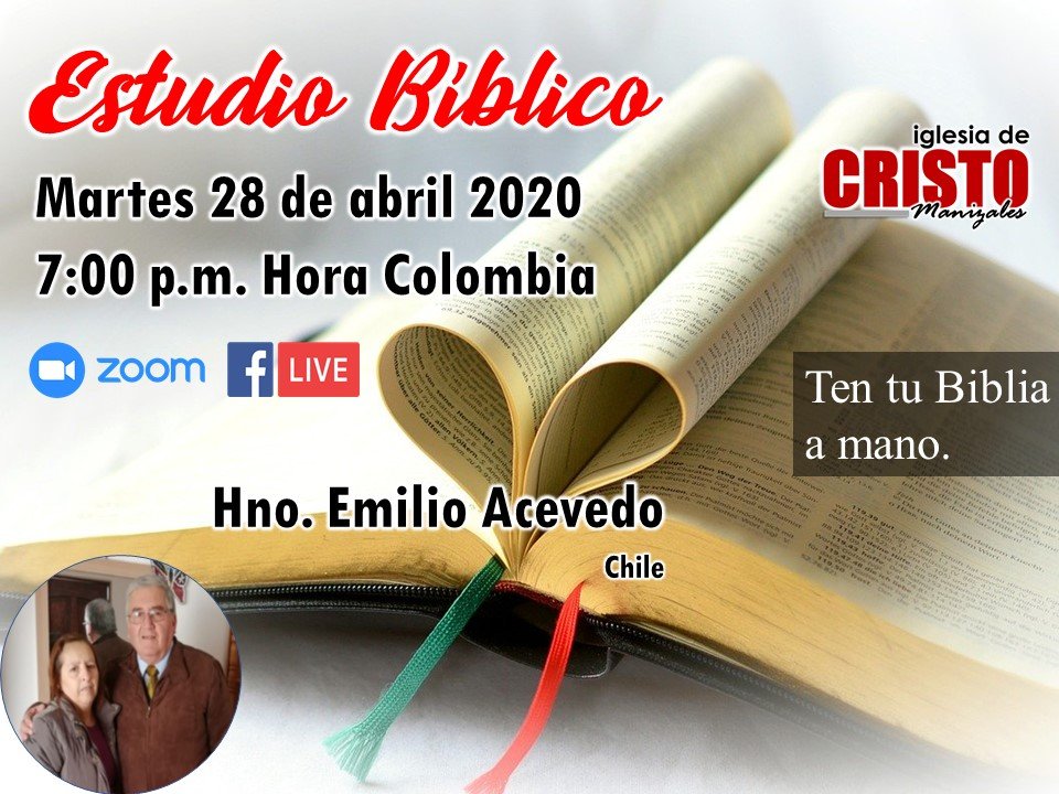 Estudio Bíblico – Hno. Emilio Acevedo